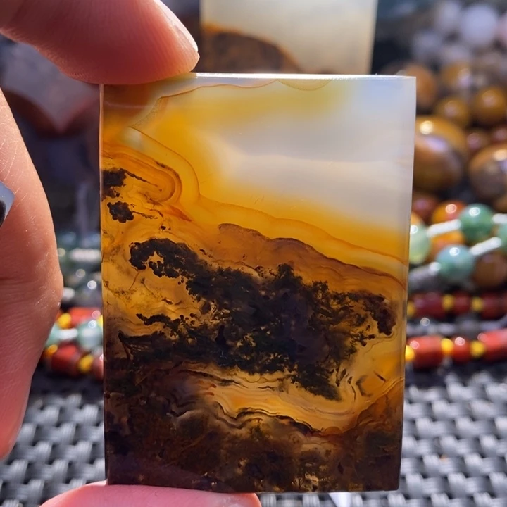 【闪购商品】玛瑙/玉髓颈饰未镶嵌ღ***o