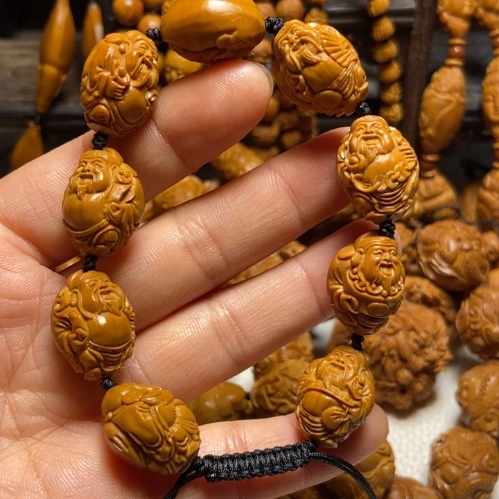 【闪购商品】橄榄核手串/手链八方财神2