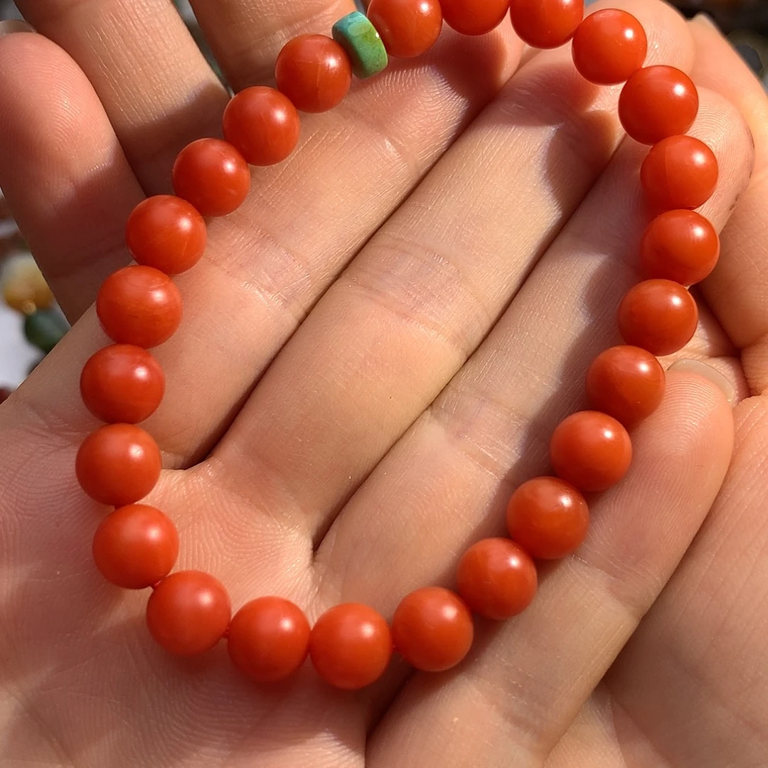 南红玛瑙未镶嵌手串南红手串
