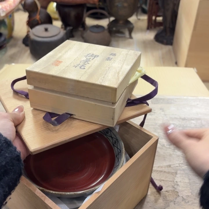 阿***敏陶瓷古美术置物摆件