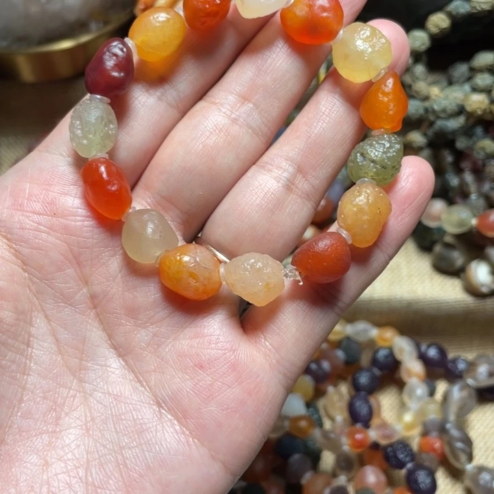 玛瑙/玉髓合金手链