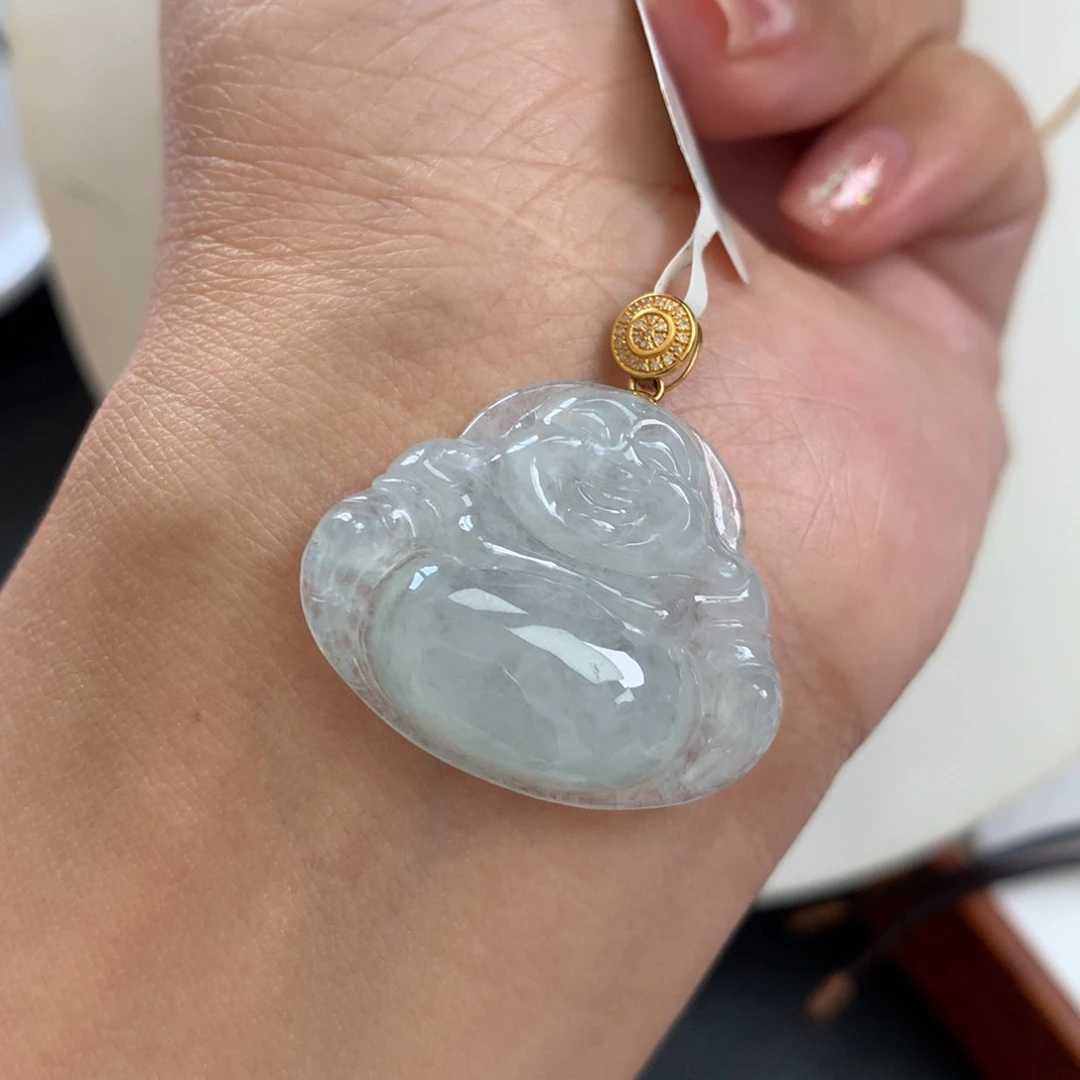 翡翠未镶嵌颈饰05758566666485078088