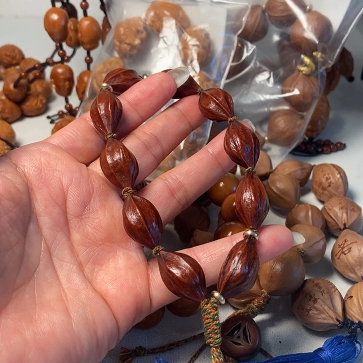 橄榄核手串/手链A*晨紫皮素核