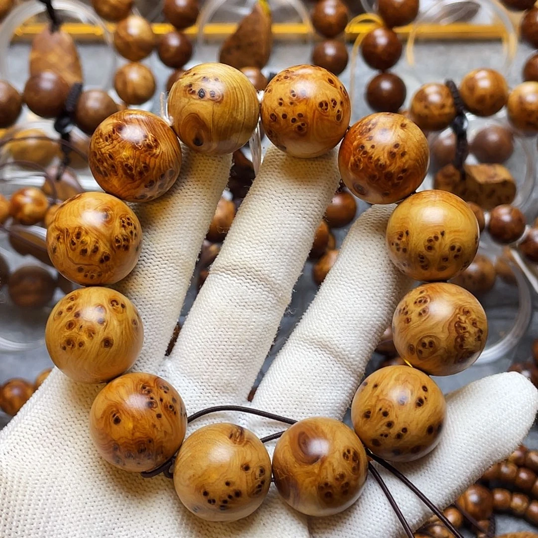 柏木手串/手链太行崖柏2.0雀眼瘤疤