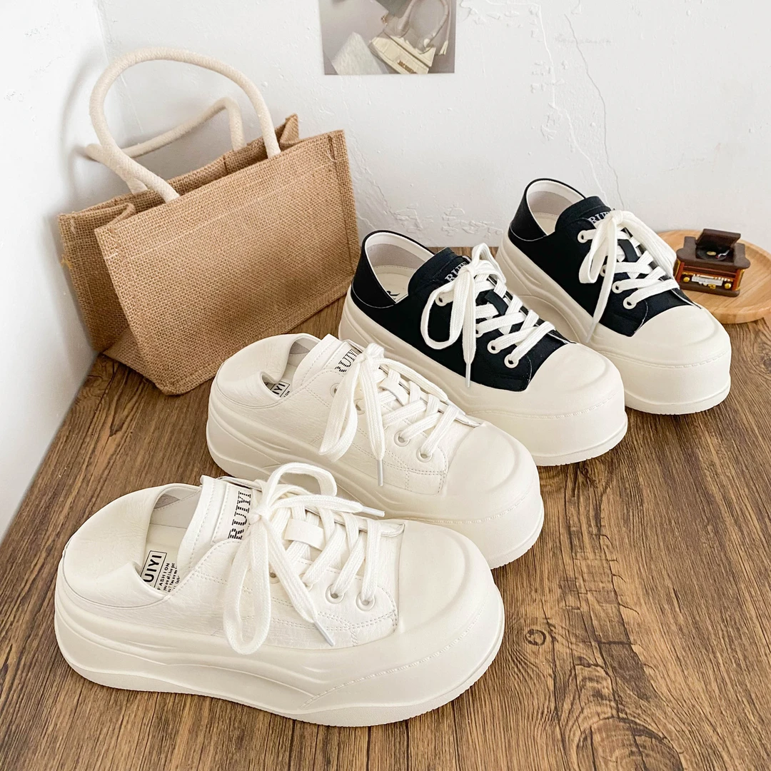 希玥 2025夏季新款轻便舒适厚底两穿百搭鞋女一脚蹬懒人半拖板鞋