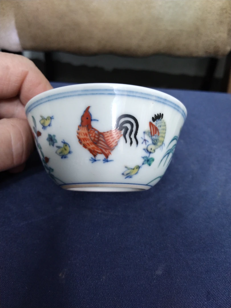 斗彩鸡缸杯（斗彩）