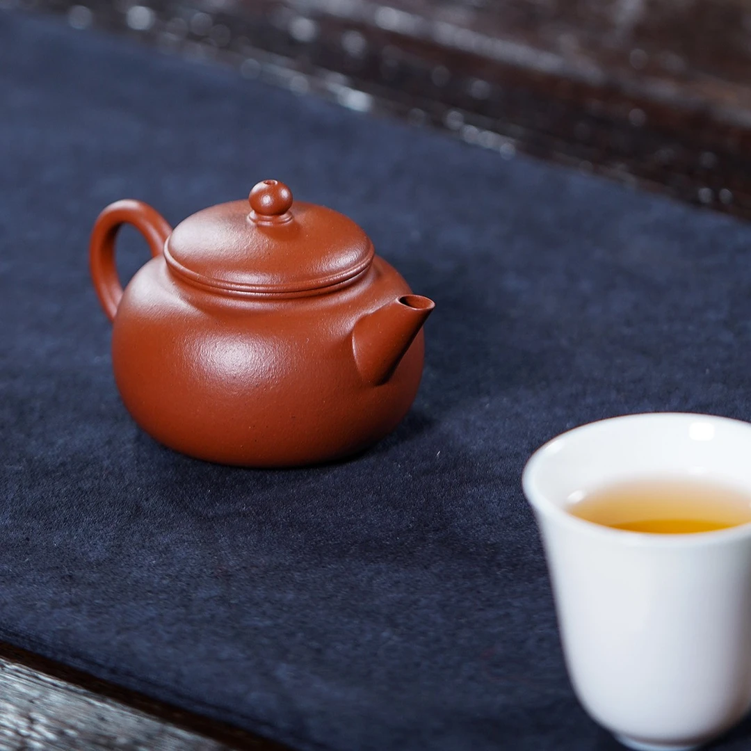 【香玉堂】  水平 75ml  生砂生料小煤窑朱泥 半手工超薄胎