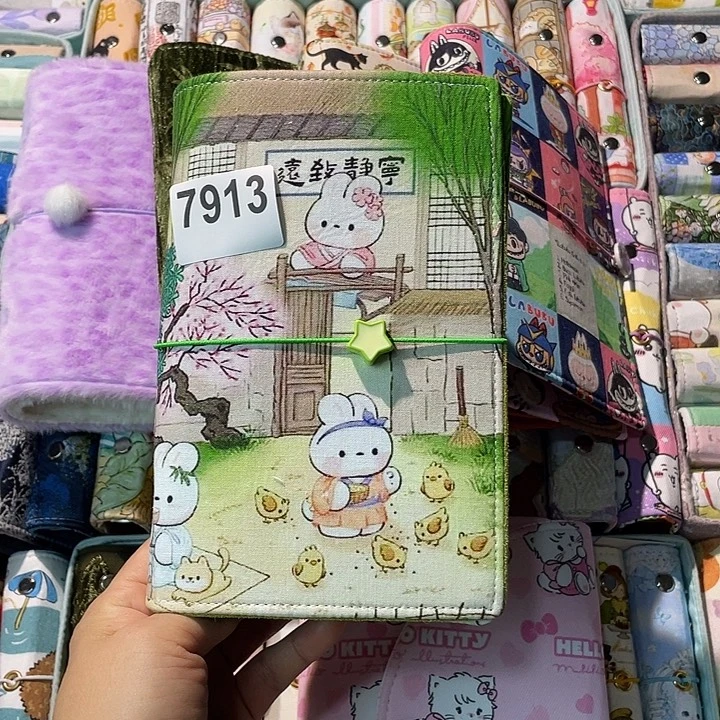 织绣A6活页不加纸7913