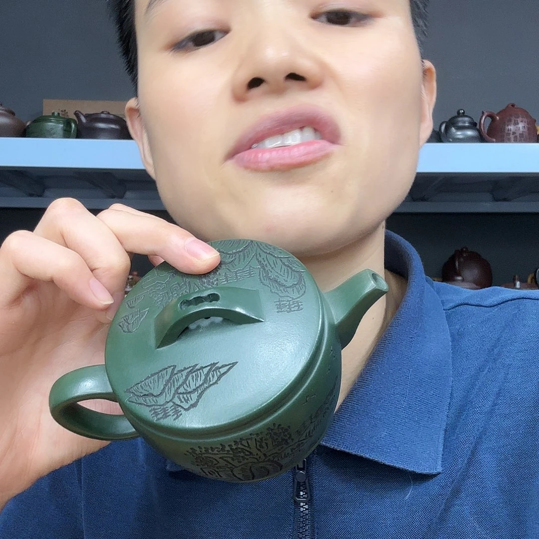 茶壶紫砂民间手艺人全手工制作