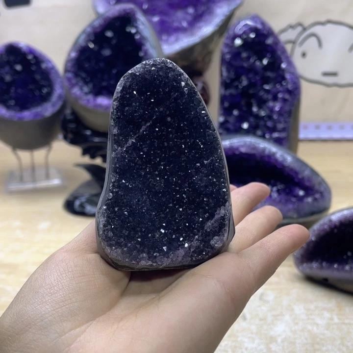 未镶嵌珠宝半成品紫晶