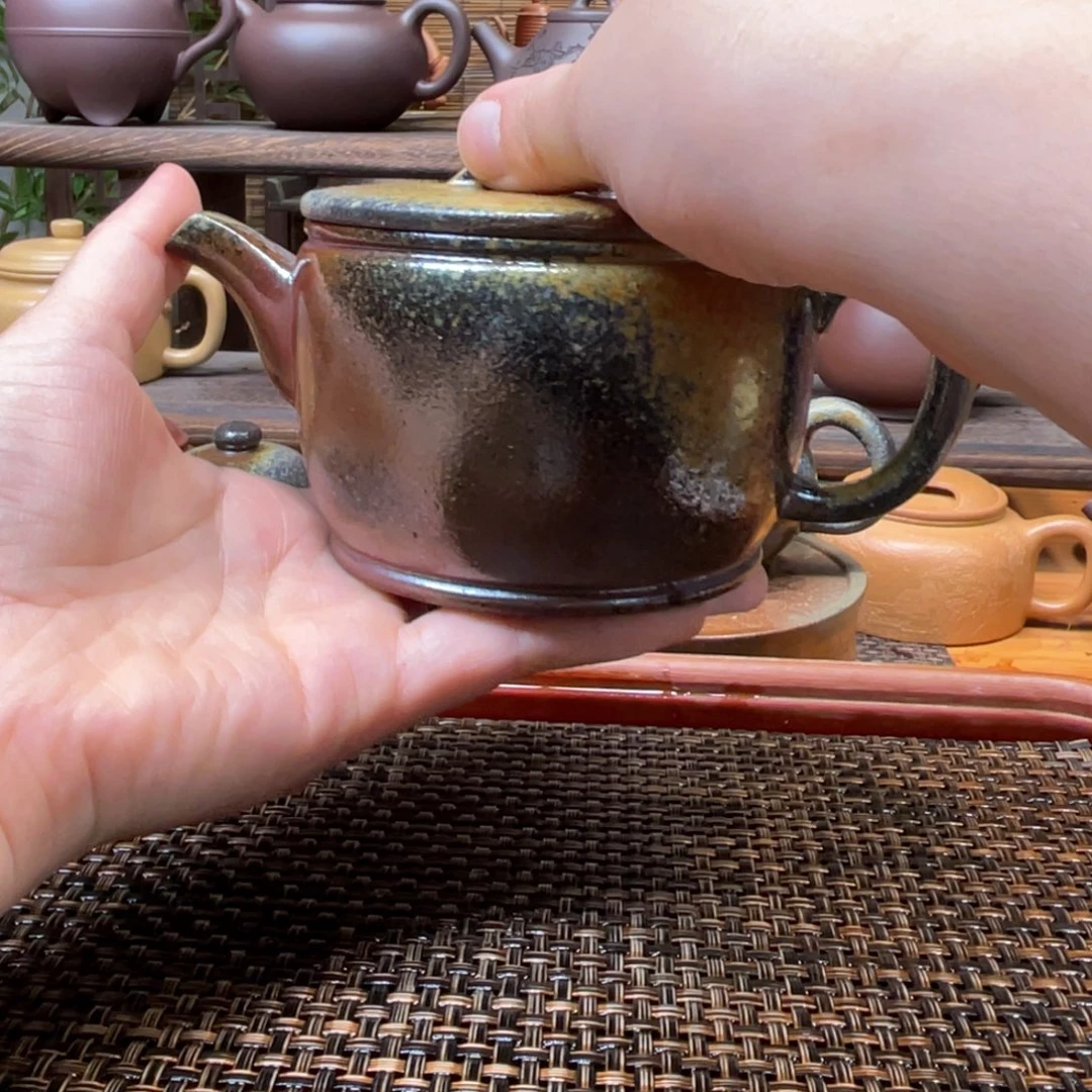 茶壶紫砂宜兴原矿紫砂手工制320