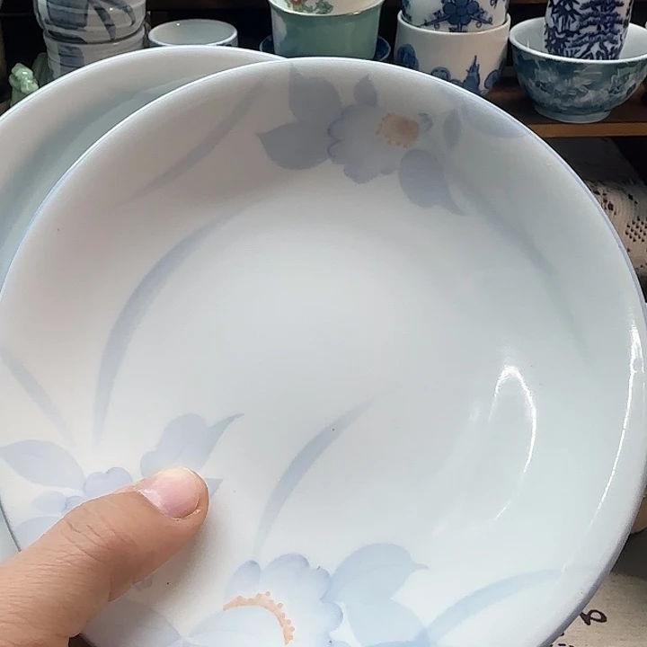 东风底款青花盘子一个