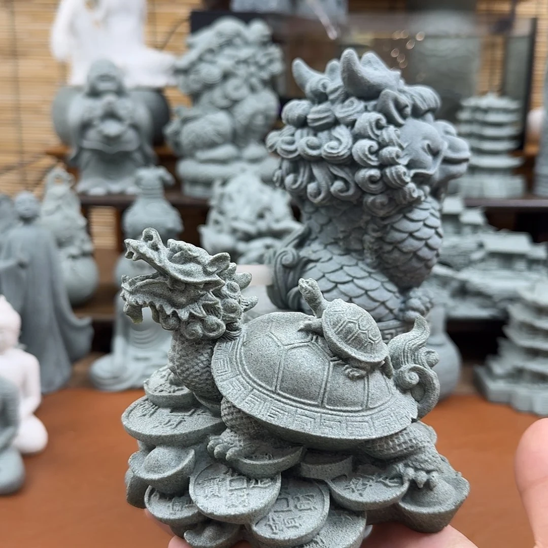 石头青砂石金钱龟