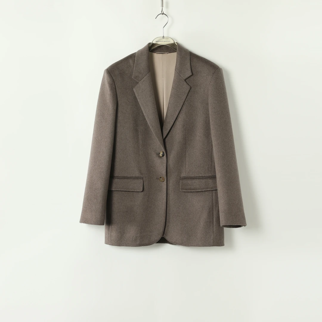 AP洛哥43114WZ【黑标系列】意大利Colombo山羊绒+桑蚕丝翻驳领西装