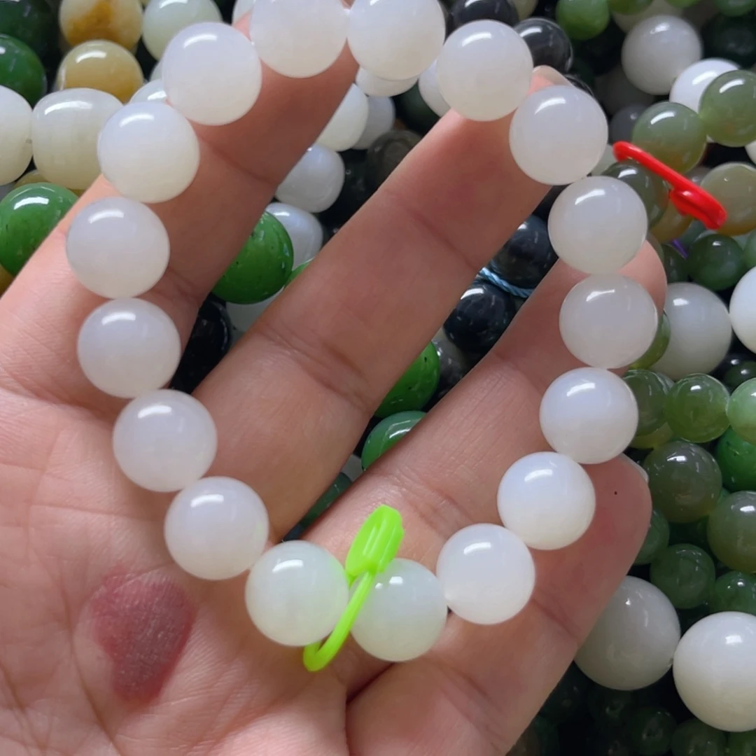 和田玉手链未镶嵌