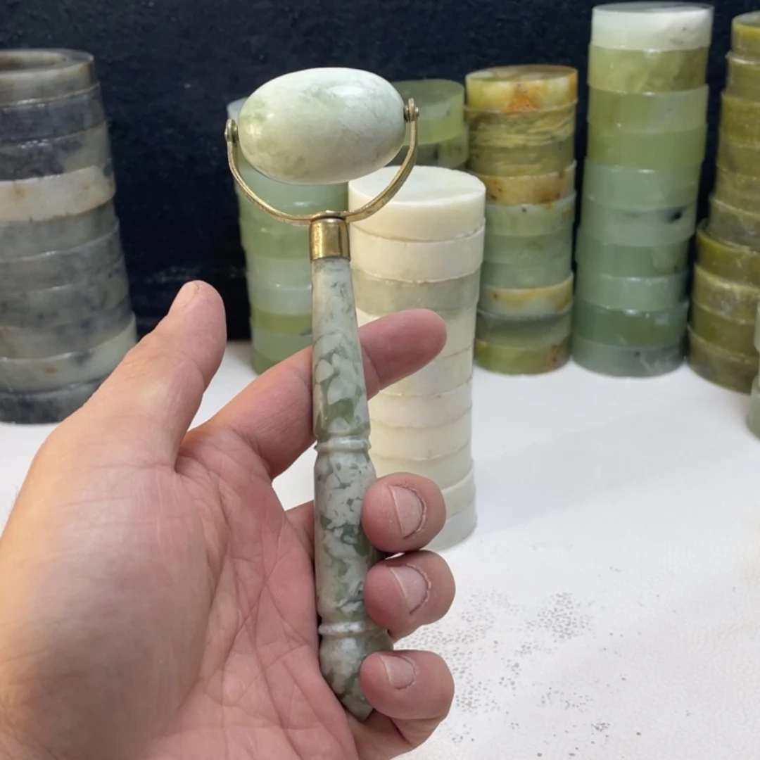 【闪购商品】蛇纹石玉珠宝半成品未镶嵌