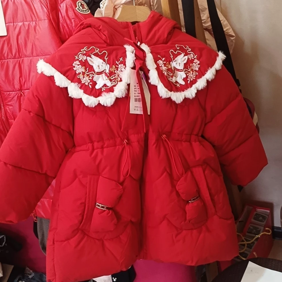 冬款棉服女童可爱棉服