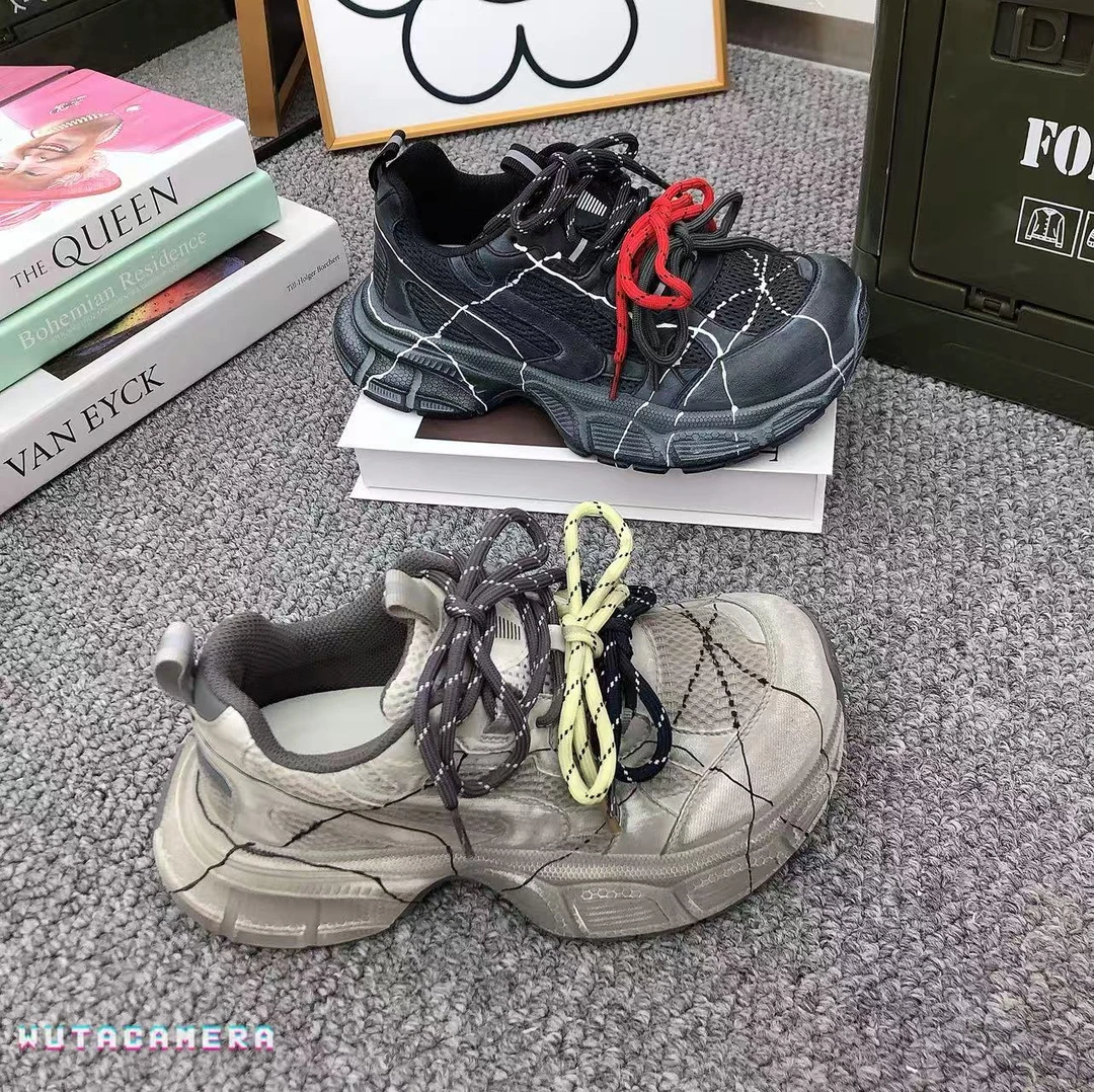 666-17潮款秋季老爹鞋女鞋轻便