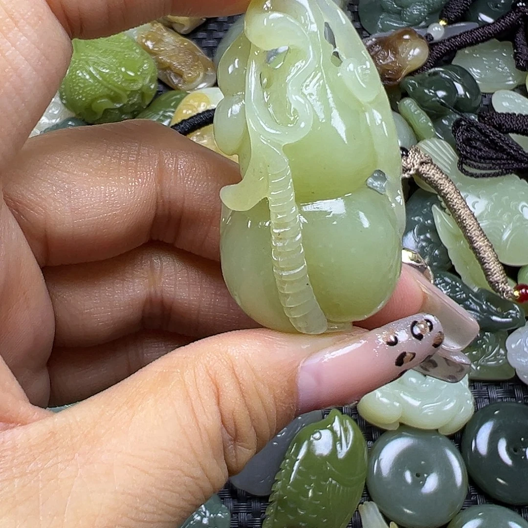 颈饰未镶嵌和田玉有棉