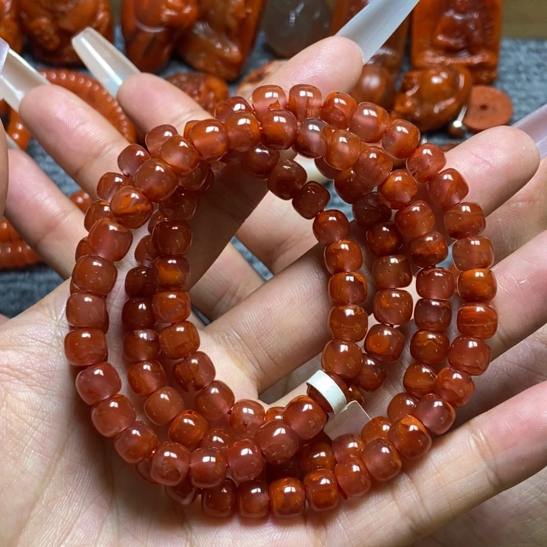 手串未镶嵌南红玛瑙7mm