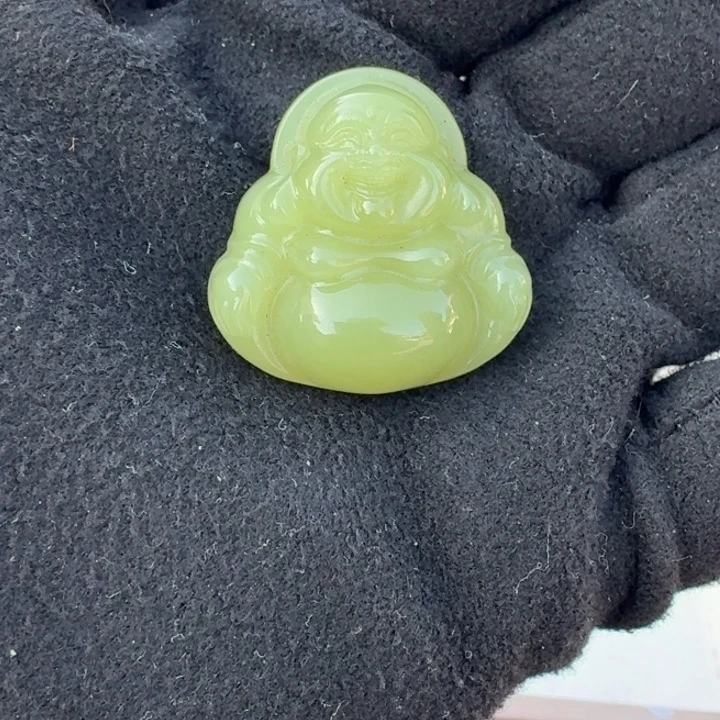 和田玉未镶嵌颈饰30开心