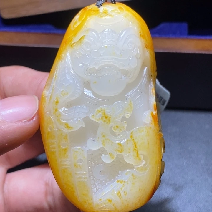 和田玉未镶嵌颈饰d