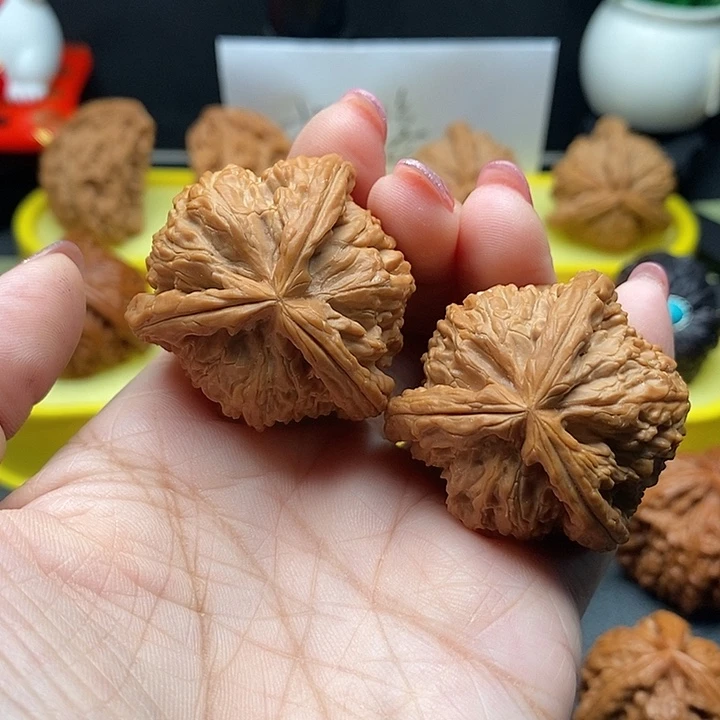 把件文玩核桃39白狮子