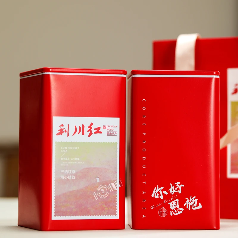利川红红茶125g包邮 蜜香茶厂甘甜品质精选红茶头采嫩叶 红茶茶叶