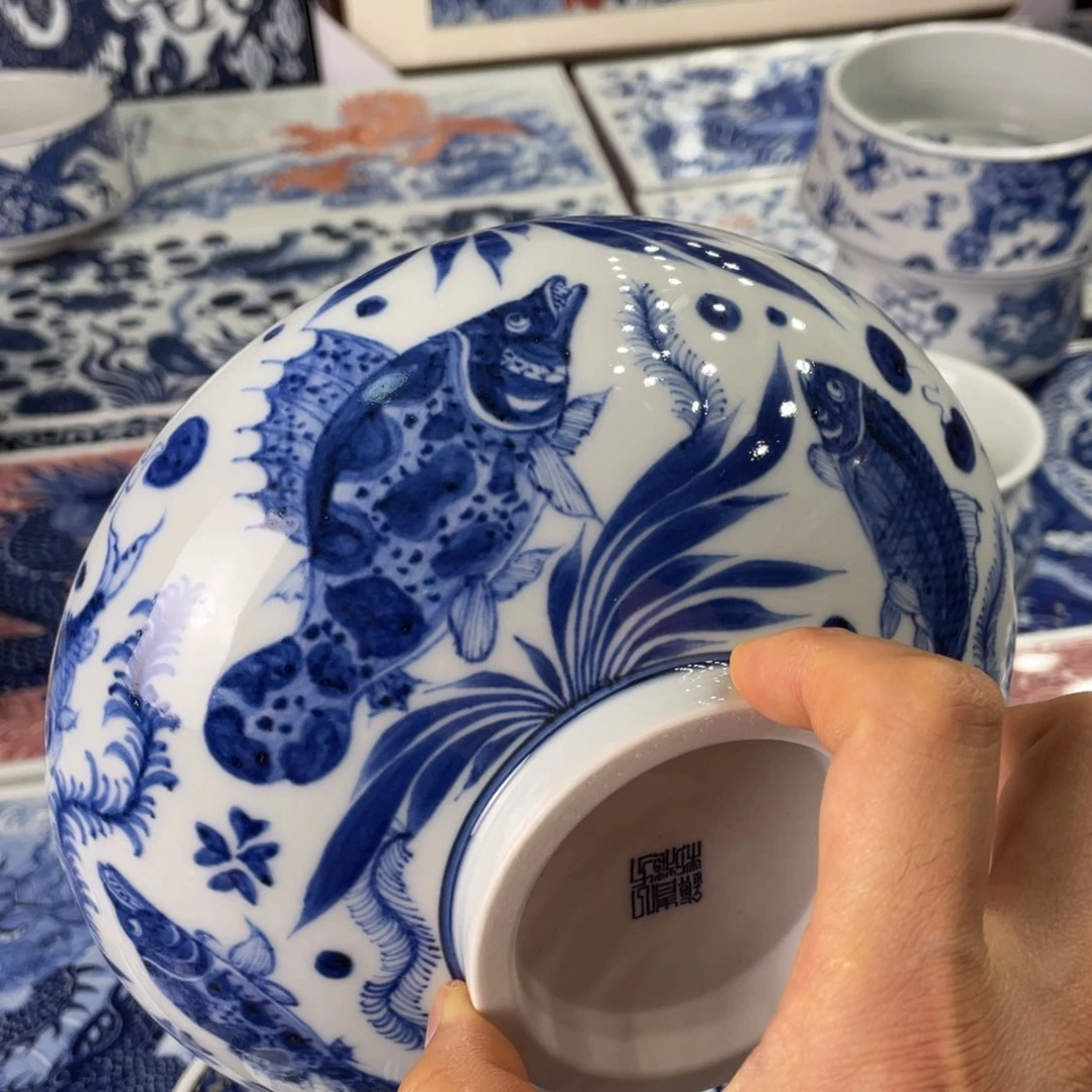 景德镇陶瓷手工手绘