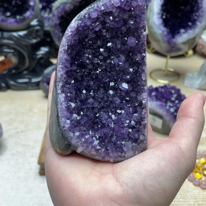 未镶嵌大型摆件（非配饰）紫晶