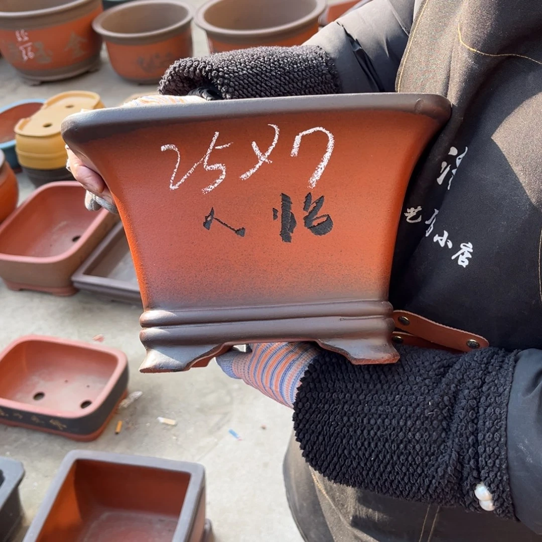 紫砂花盆盆景艺术