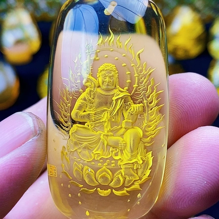 金珀未镶嵌吊坠(不含链)