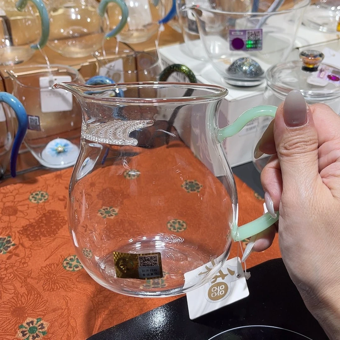 禾器观禄煮茶器浅玉色