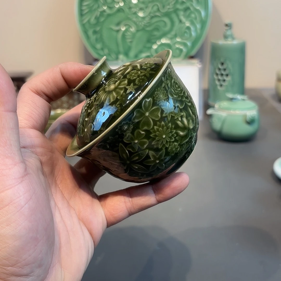 瓷片龙泉青瓷福利青瓷