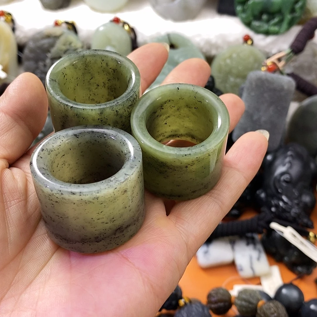 上***竹手串未镶嵌和田玉