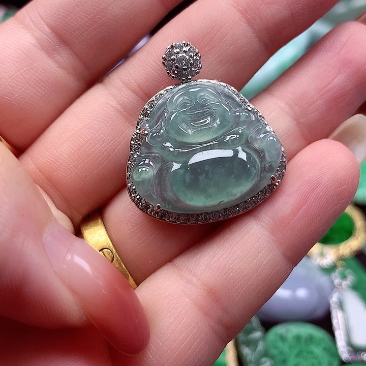 颈饰未镶嵌翡翠翡翠