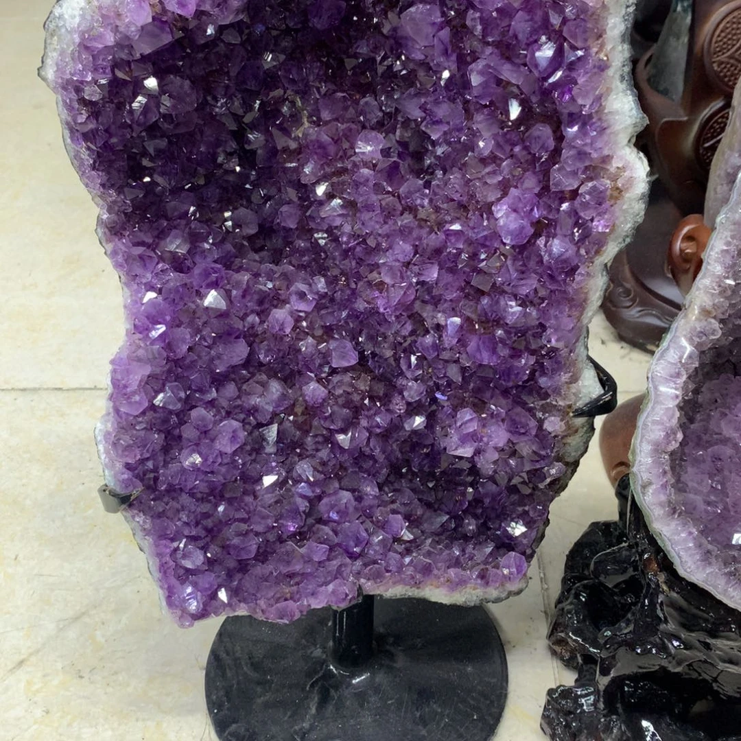 未镶嵌大型摆件（非配饰）紫晶小葛