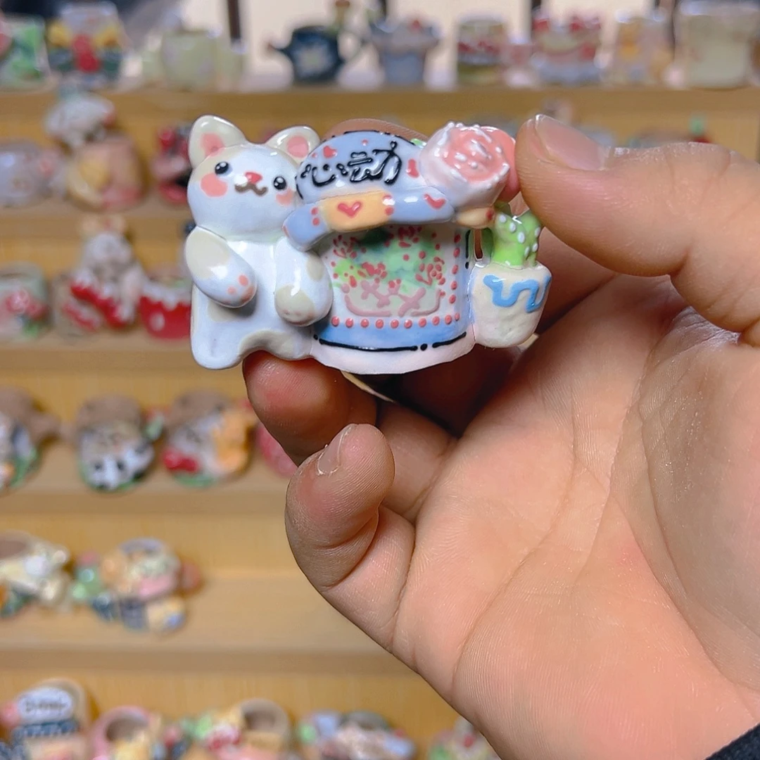 刘***毛老梧家的手工多肉花盆