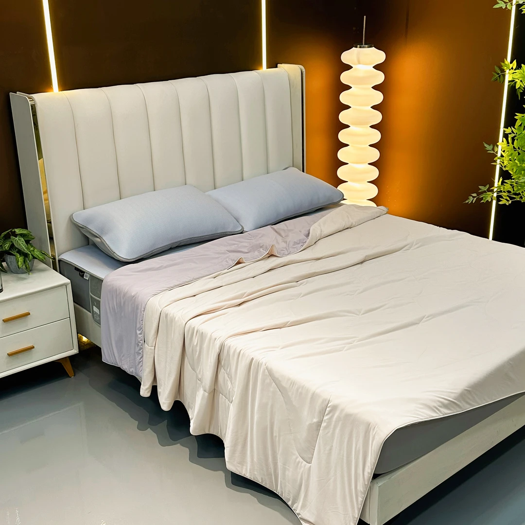 无季•激动鸭！A类母婴超冷感天雪丝双面锦夏凉被