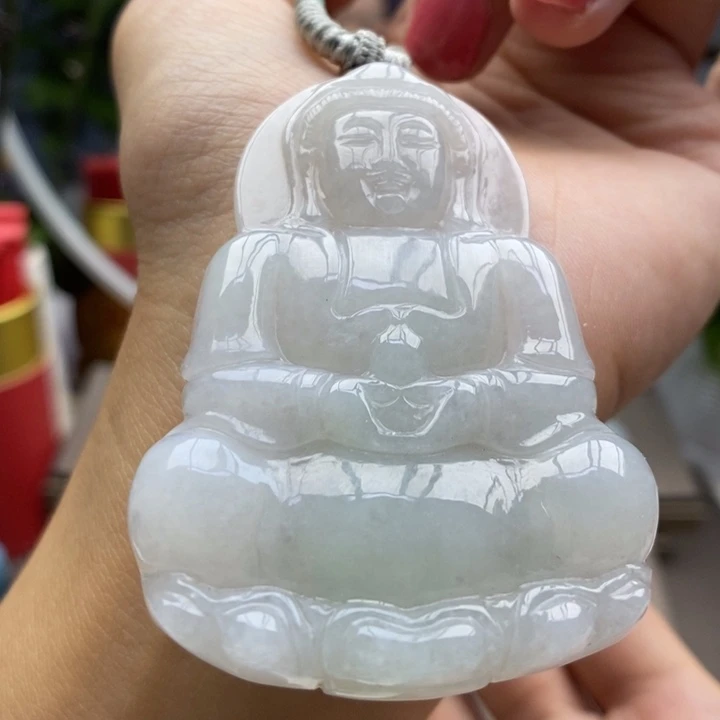 翡翠未镶嵌颈饰吊坠16