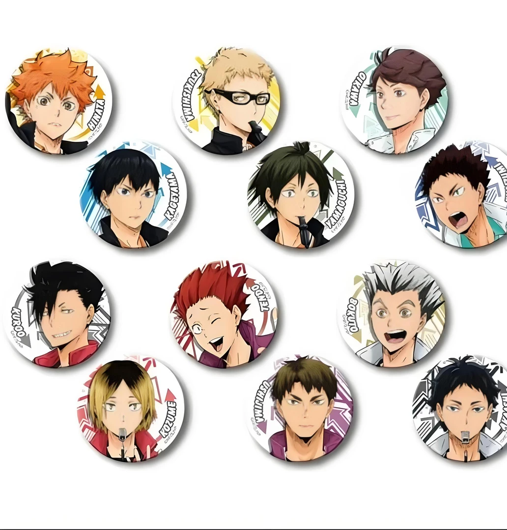 排球少年 购买部吧唧日谷徽章盲盒（默认代拆）