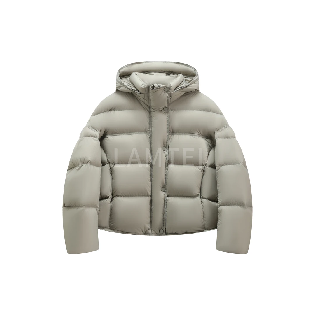 C【LAMTEI】 兰地 2025年冬季新款百搭休闲连帽短款95鹅绒服LD21102