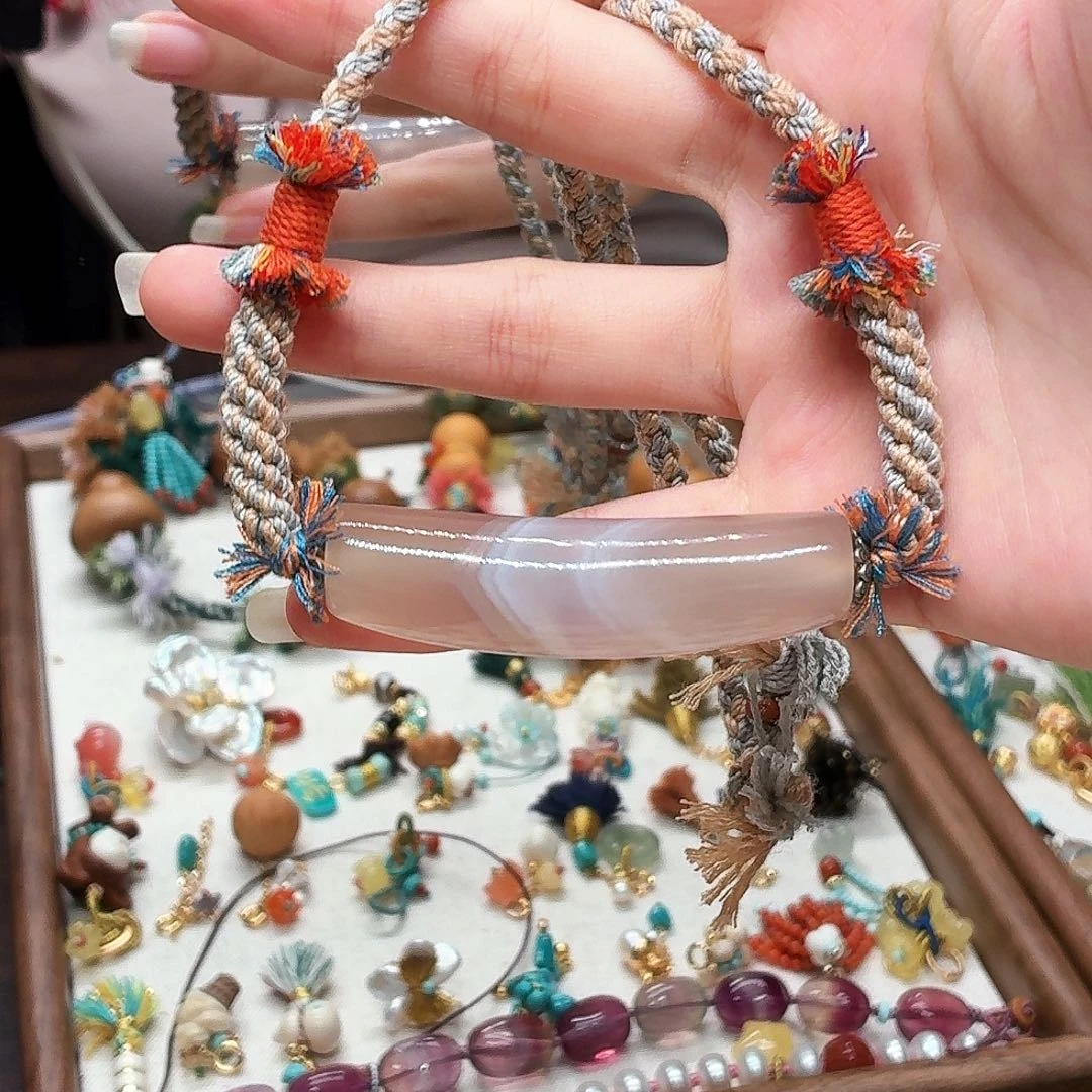 手工编织大气项链