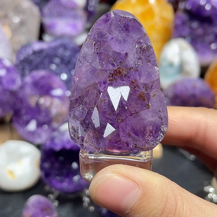 水晶未镶嵌珠宝半成品