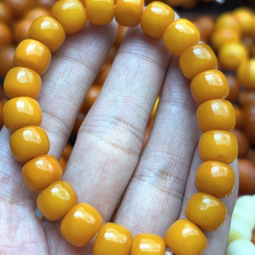 琥珀手链未镶嵌蜜蜡