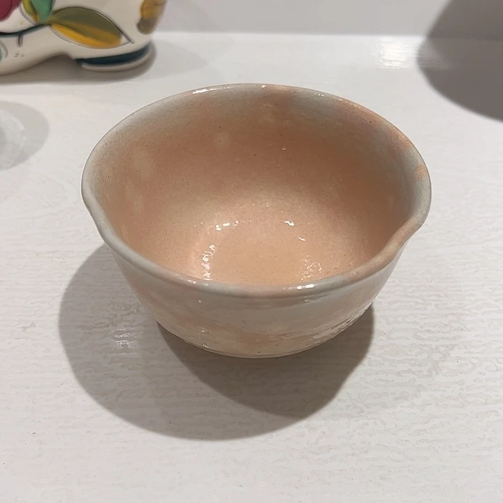 S***y瓷花萩陶茶碗超有调性