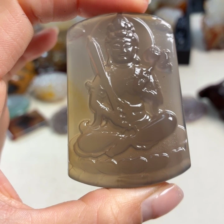 玛瑙/玉髓未镶嵌吊坠(不含链)