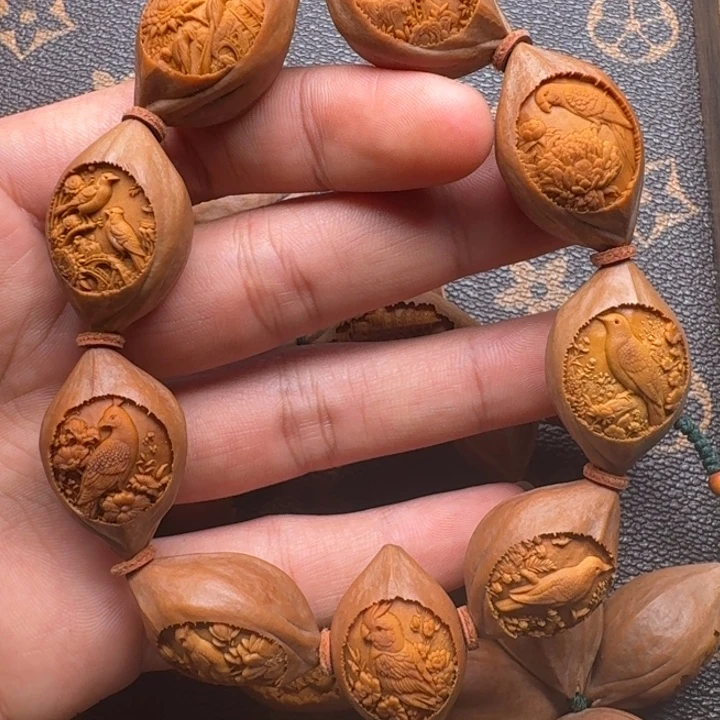 橄榄核手串/手链鸟