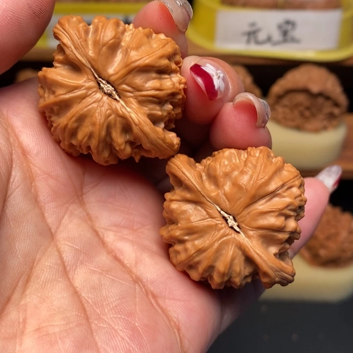 吊坠文玩核桃40全品白狮子