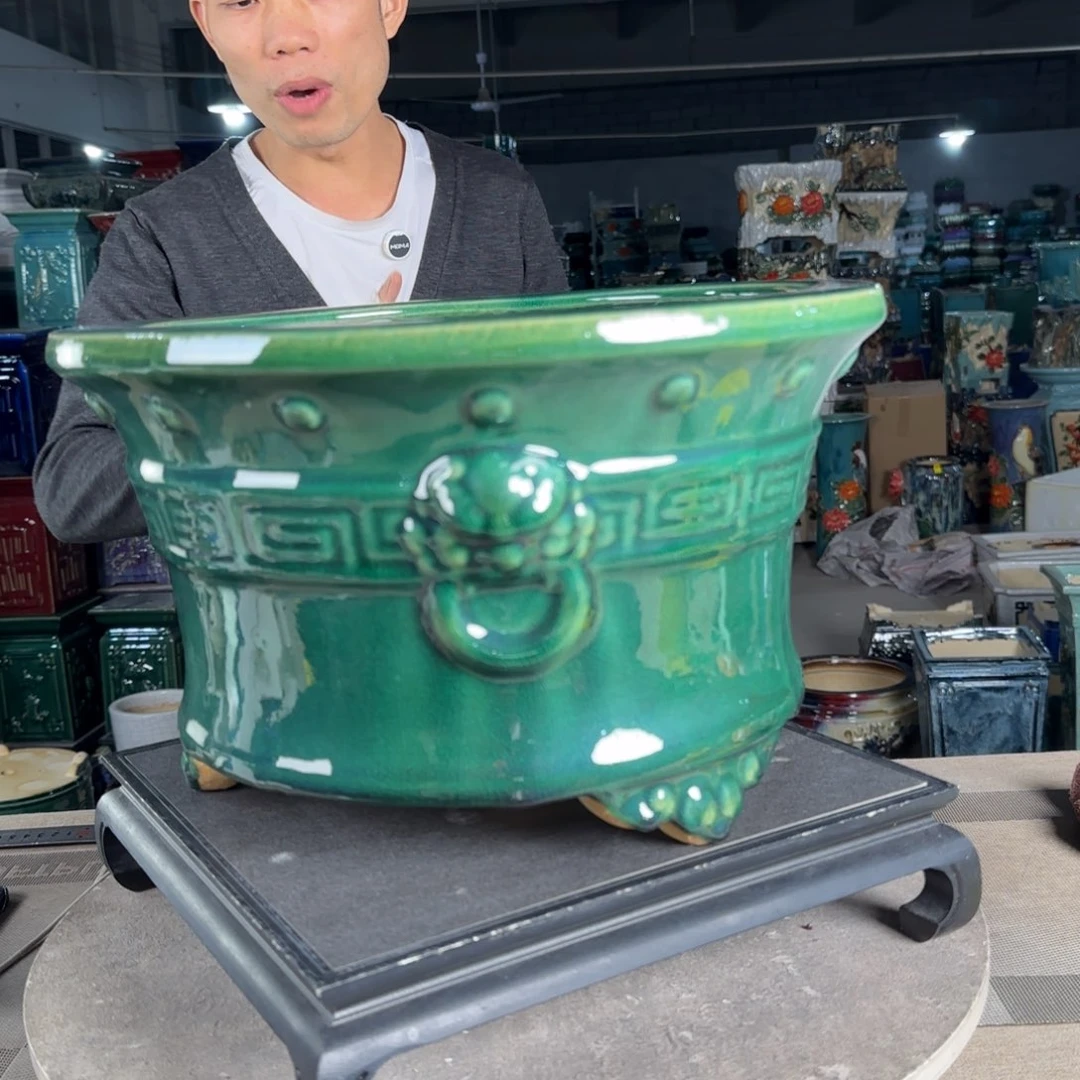 一风堂石湾花盆。